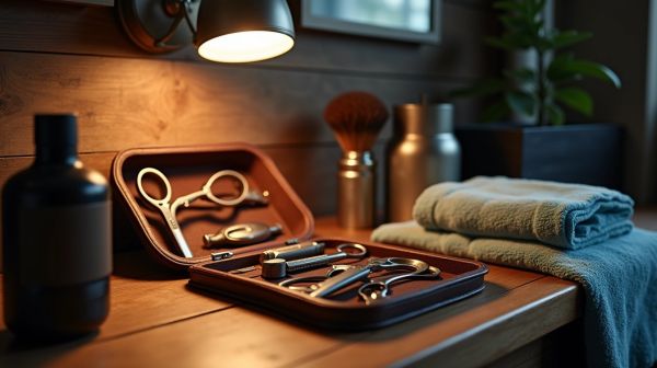 Maintenez votre barbe impeccable avec un coffret adapté
